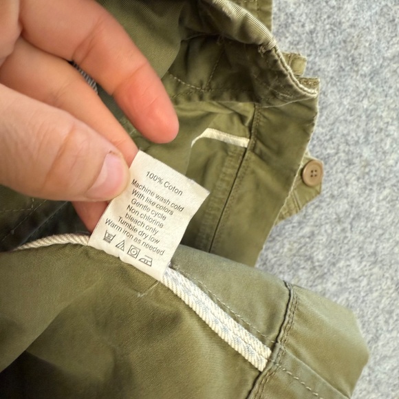 J.Crew Olive Green Utility Military Jacket Women’s 100% Cotton Field Coat Small - Picture 11 of 12